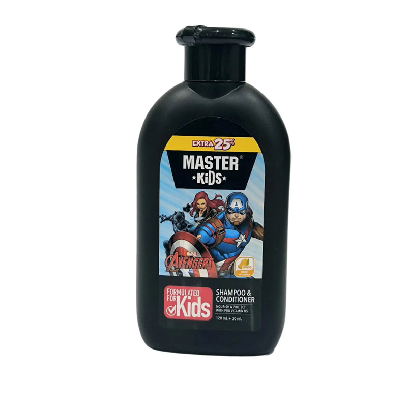 Master Kids Captain America Shampoo & Conditioner 150ml