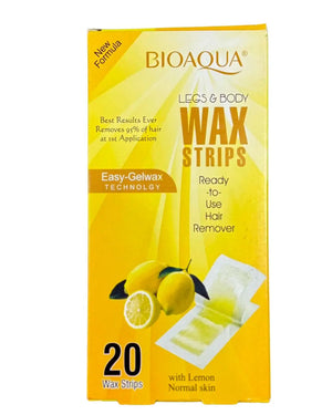 BioAqua Wax Strips with Lemon for Normal Skin