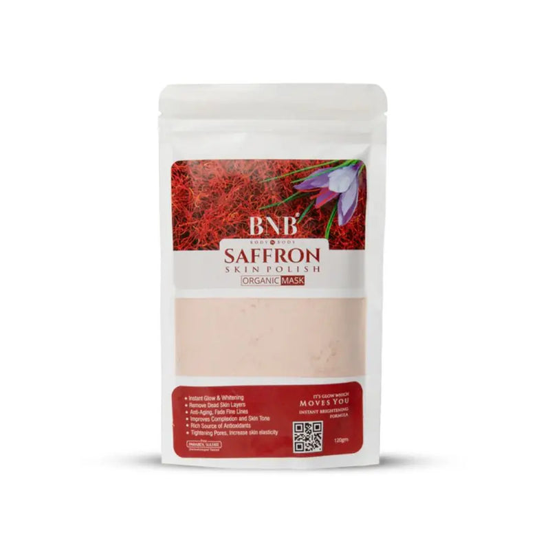 BNB Saffron Skin Polish Mask – Brightening & Rejuvenating Face