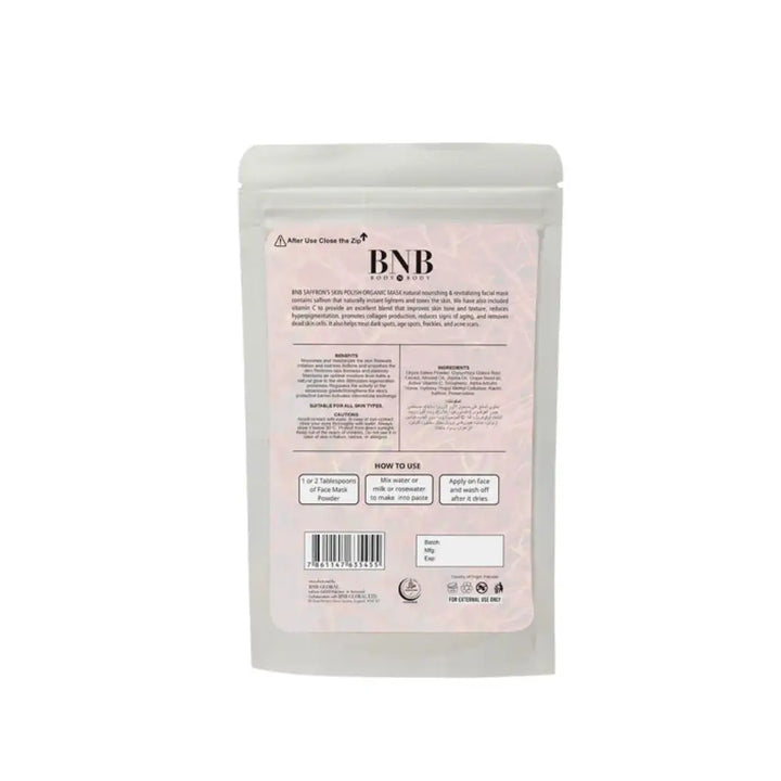 BNB Saffron Skin Polish Mask