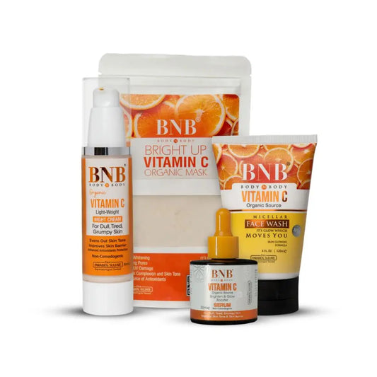 BNB Vitamin C Bright & Glow Kit – Buy Online in Pakistan | Derma.pk
