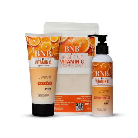 BNB Vitamin C Bright Up Kit – Buy Online in Pakistan | Derma.pk
