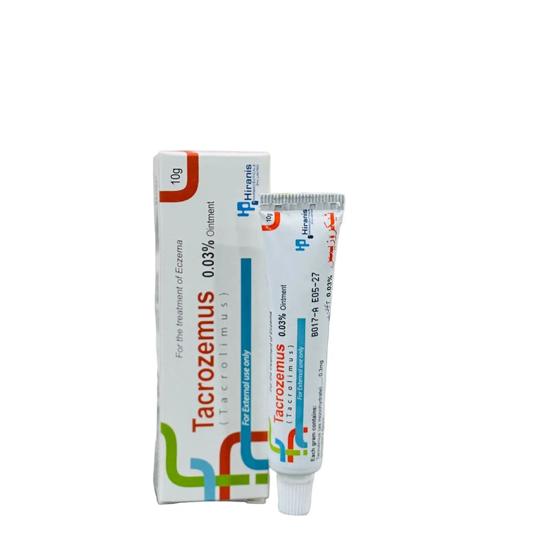 Tacrozemus 0.03% – Eczema & Dermatitis Ointment
