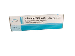 Advantan Milk 0.1% Methylprednisolone Emulsion — Rx