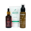 Hair Fall Rescue Kit — Biotin Shampoo, Growth Oil & Scalp Serum photo 1
