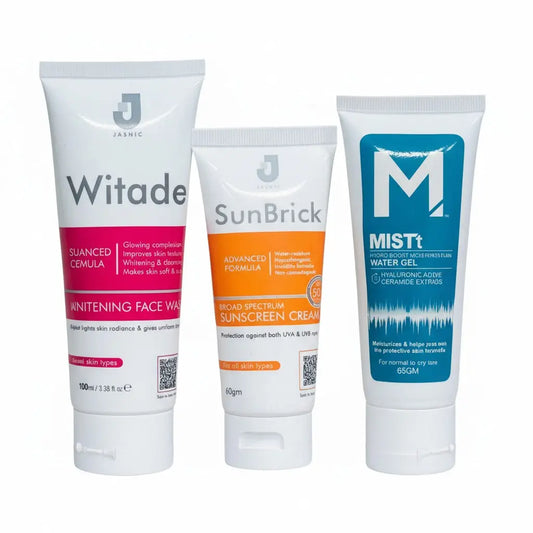Sun & Dust Defense Bundle  - Sunblock, Face Wash & Aloe Mist Kit – Available in Pakistan