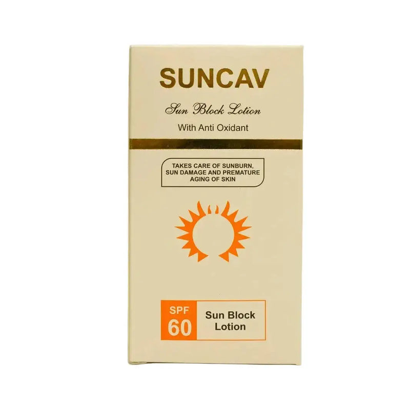 Suncav SPF 60 Sunblock Lotion