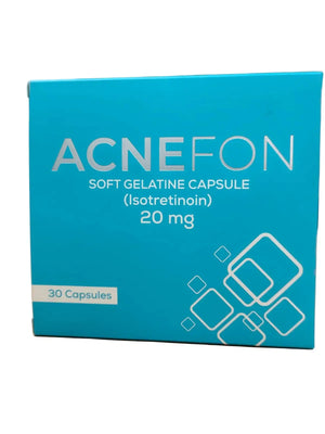 Acnefon 20mg Isotretinoin Capsules