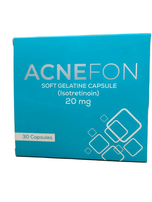 Acnefon 20mg Isotretinoin Capsules