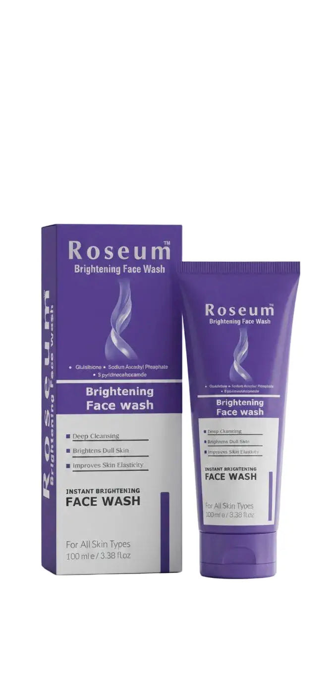 Roseum Brightening Face Wash for Glowing Skin