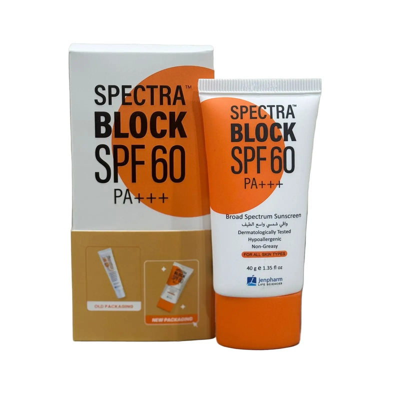 Spectra Block SPF 60 PA++ Cream Sunblock 40g — Jenpharm