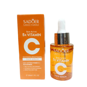 Sadoer 5X Vitamin C Serum 30ml – Antioxidant Protection for Radiant Skin