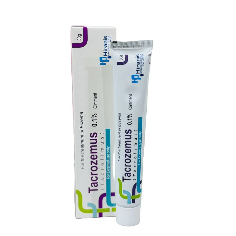 Tacrozemus 0.1% – Eczema & Dermatitis Relief