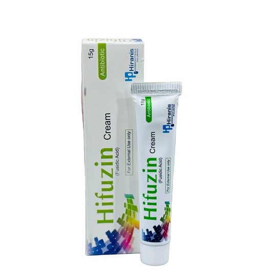 Hifuzin Cream 15g – Antibacterial Skin Treatment – Available in Pakistan
