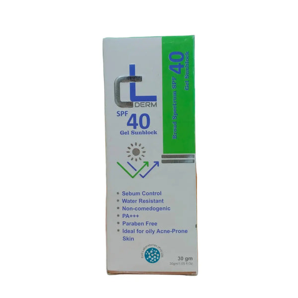 CL Derm SPF 40 Gel Sunblock