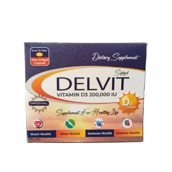 Delvit Vitamin D3 200,000 IU 