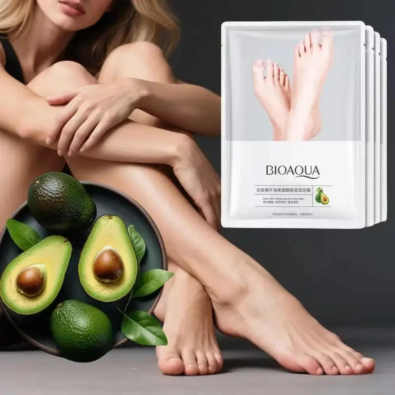 Bioaqua Avocado Niacinamide Foot Mask | Hydrating Foot Care – Available in Pakistan