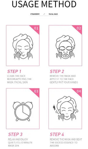 BioAqua Rose Essence Facial Mask ��� Brighten & Hydrate Skin