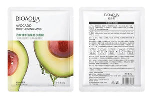 BioAqua Avocado Mask - Moisturizing and softening sheet mask Derma.pk