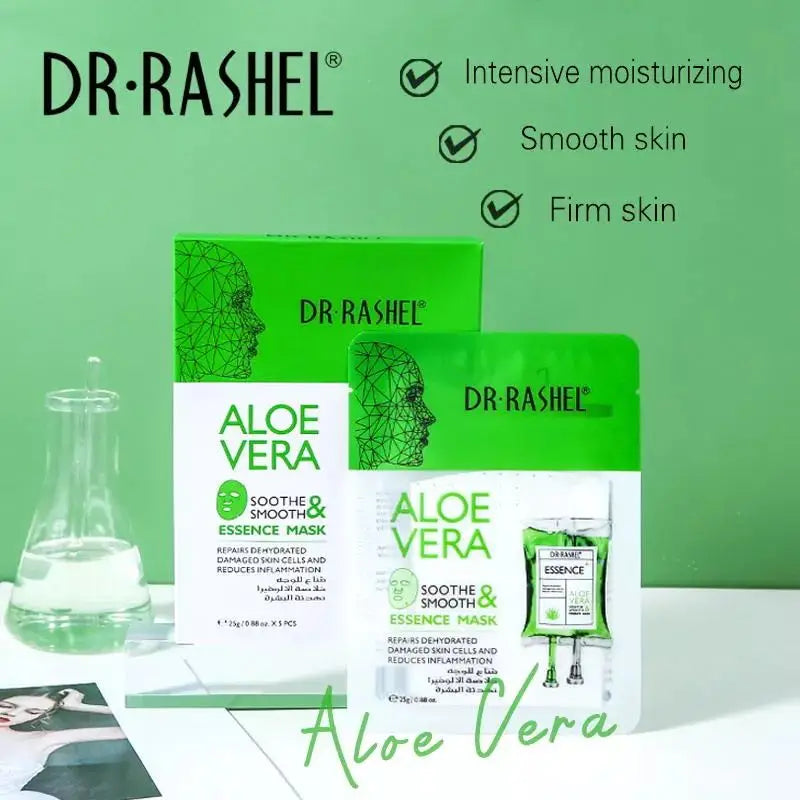 Buy Dr. Rashel Aloe Vera Soothe & Smooth Essence Mask 25g