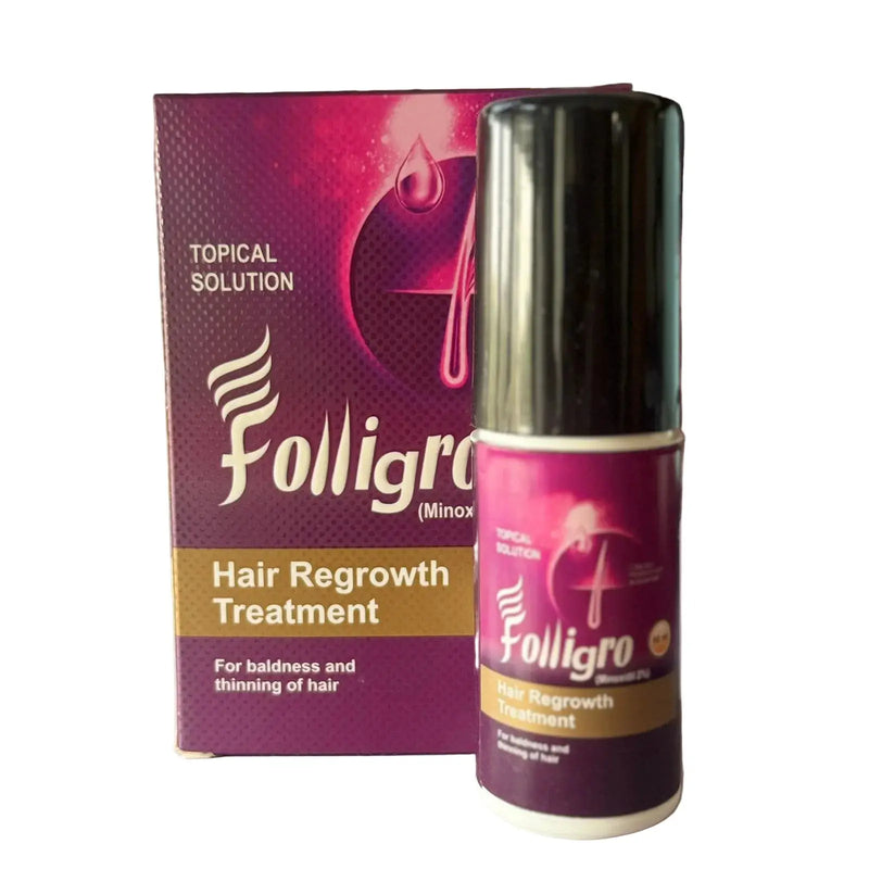 Folligro 2% Minoxidil Hair Regrowth Solution