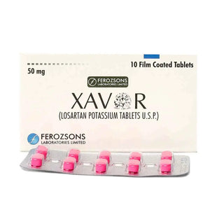 Xavor Tablets 50mg – Losartan Potassium for Hypertension Treatment