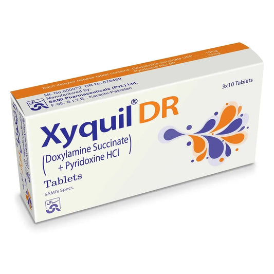 Xyquil DR Tablet – Doxylamine Succinate & Pyridoxine HCl for Nausea