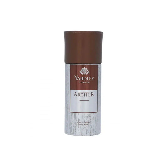 Yardley Men Arthur Body Spray 150ml – Classic Long-Lasting Masculine Fragrance for Everyday Freshness