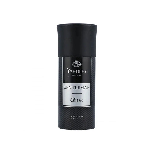 Yardley Men Gentleman Classic Body Spray 150ml – Long-Lasting Masculine Fragrance for Everyday Confidence