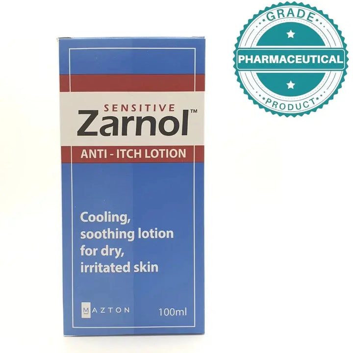 Lotion for Itching - Zarnol Sensitive Anti-Itch Relief (100ml) MAZTON