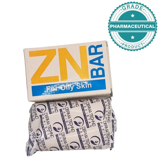 Zn Bar Soap for Oily Skin - Keep Skin Clear from Acne 90gm