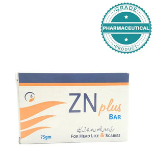 Derma Tecno ZN Plus bar treats scabies and nits 75g Pakistan