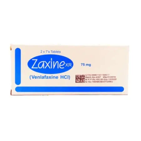Zaxine Xr 75mg Tab