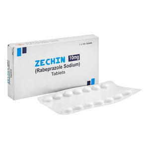 Zechin 10mg Tablets – Rabeprazole Sodium for Acid Reflux