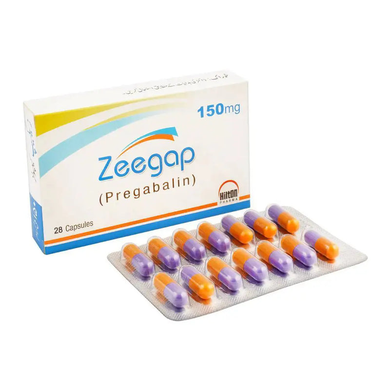 Zeegab 150mg Capsule — Pregabalin for Neuropathic Pain and Anxiety