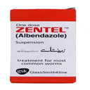 Zentel 10ml Oral Suspension 100mg/5ml (Albendazole) — GlaxoSmithKline photo 2
