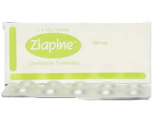 Ziapine 100mg Tablet ��� Schizophrenia & Bipolar Disorder Treatment