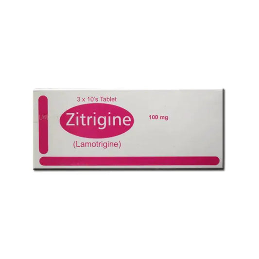 Zitrigine 100mg Tablet ��� Epilepsy & Bipolar Disorder Treatment