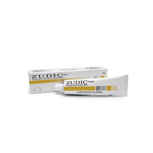 Zudic Cream 2% – Fusidic Acid Antibacterial Skin Treatment 15g