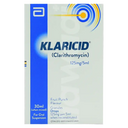 Klaricid 125mg/5ml Suspension 30ml - Clarithromycin Pediatric Antibiotic photo 1