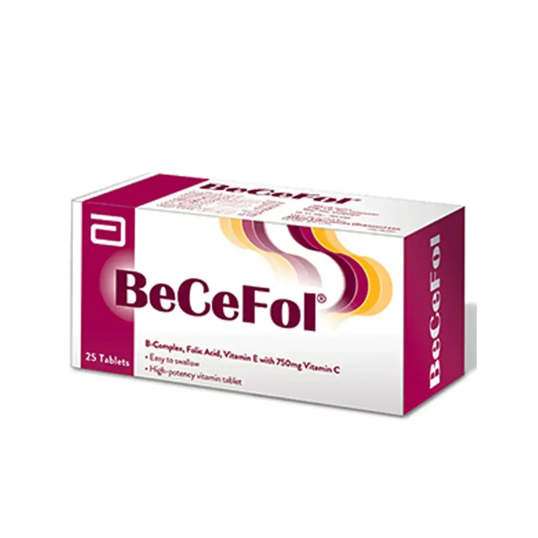 Becefol 60s Tablets – B-Complex & Multivitamin Supplement – View Product Detail