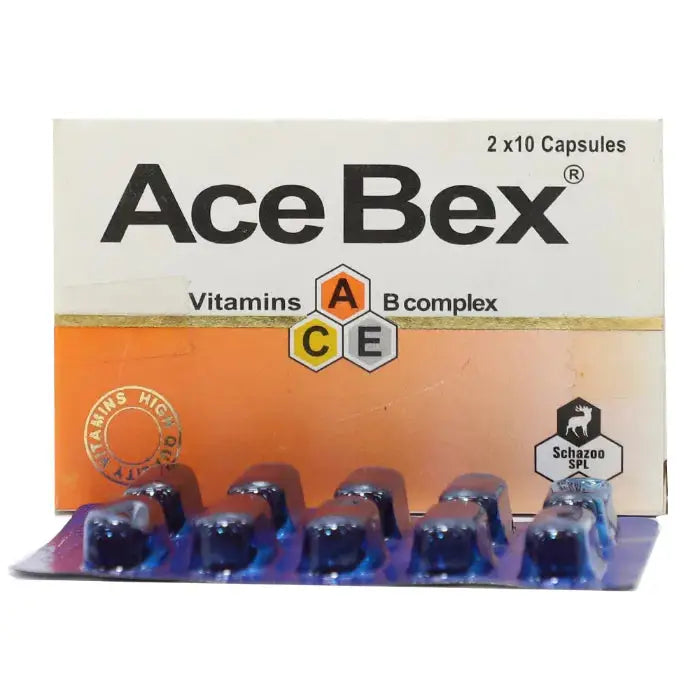 Acebex Capsules – Multivitamin for Energy & Health