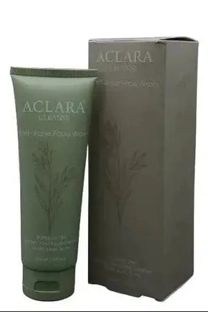 Aclara Cleanse Anti-Acne Face Wash bottle front view by HNH Cosmeceutical
