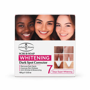 Aichun Beauty Whitening Dark Spot Corrector Scrub Soap 100g