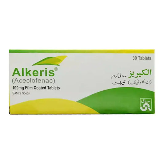 Alkeris 100mg Tablets 30s – Aceclofenac for Joint Pain and Inflammation