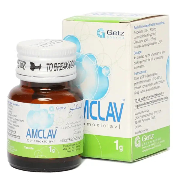 Amclav 1gm Tablet
