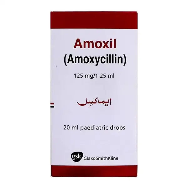 Amoxil 125mg Drops 20ml