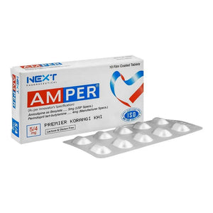 Amper 5/4mg Tablets — Amlodipine & Perindopril for Hypertension