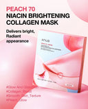 Anua Peach 70+ Niacin Brightening Collagen Mask (single piece) photo 2