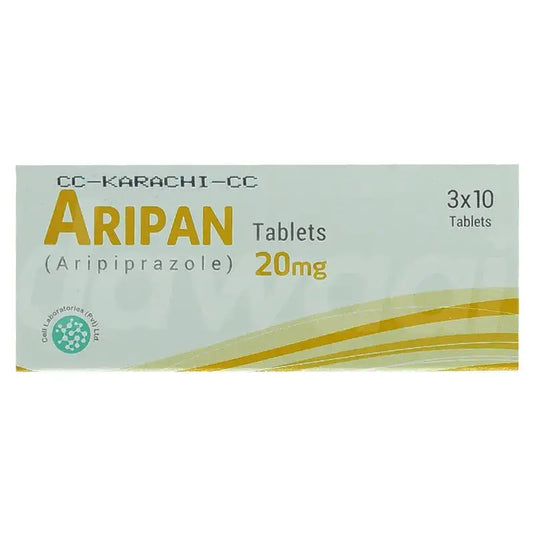Aripan 20mg Tablet – Aripiprazole Atypical Antipsychotic (Prescription Required) – Available in Pakistan
